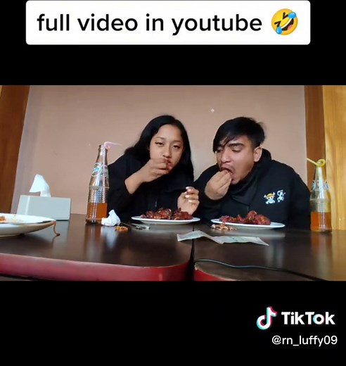 spicy chicken wings challenge 🤣 #rn_luffy09