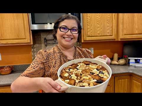Delicious and Easy to Prepare Traditional Piloncillo Capirotada on the Stovetop / Cooking with Mary