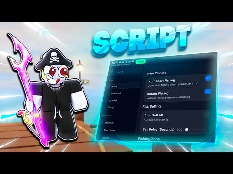 FISH IT Script Hack - FASTEST INSTANT AUTO FISH & Bloodmoon + Dupe Spear , Leviathan Farm! *NO KEY*