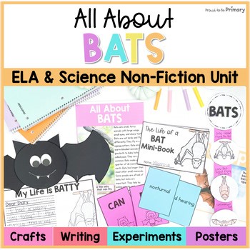 All About Bats Writing Reading Bat Craft Facts Life Cycle Activities Halloween