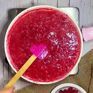 Keto Raspberry Jam ( No sugar Jam)