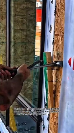 How to Align a Window Frame Like a Pro | Precision Adjustment Technique