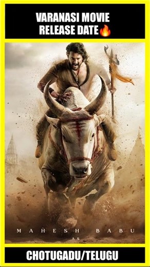 Varanasi Movie Release Date|#varanasi #maheshbabu #shorts #ytshorts #trending