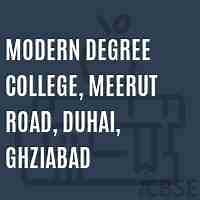Modern Degree College, Meerut Road, Duhai, Ghziabad, Ghaziabad - Fees, Reviews, Admissions and Address 2026