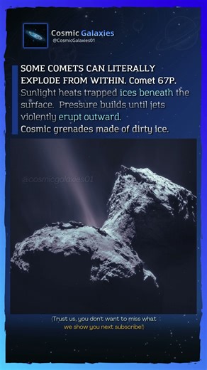 The Comet That Explodes From the Inside