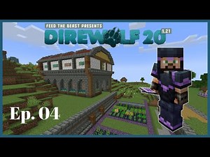 Direwolf20 1.21 - Ep04 - Autocrafting and Powah Automation