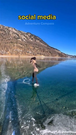 Insta vs Real Life 😱😅 #travel #explore #adventure #nature #shorts #english #canada