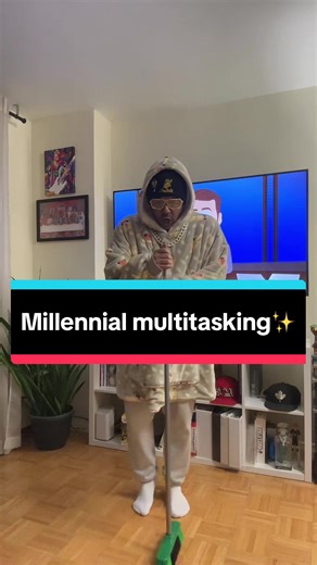 Millennial multitasking be like😆✨ #music #2000s #hiphop #genx #millennial