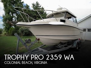 [SOLD] Used 2002 Trophy Pro 2359 WA in Colonial Beach, Virginia