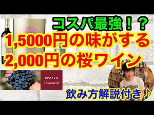 【メンタリストDaiGo〜切り抜き】15000円の味がする!!コスパ最強の2000円桜ワイン…ファン・ヒル(飲み方解説付き)