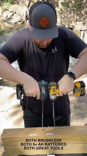 DeWALT 12v Extreme vs BOSCH 12v Impact Driver Challenge