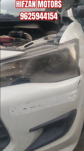 new Swift Dzire 2025 Headlight Replace in 30 Seconds! #car #headlight #shorts #modification