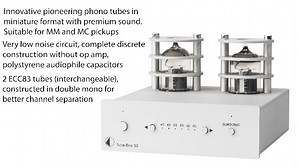 Watch Pro-Ject Tube Box S2 Pure-Tube MM/MC Phono Preamplifier on Amazon Live