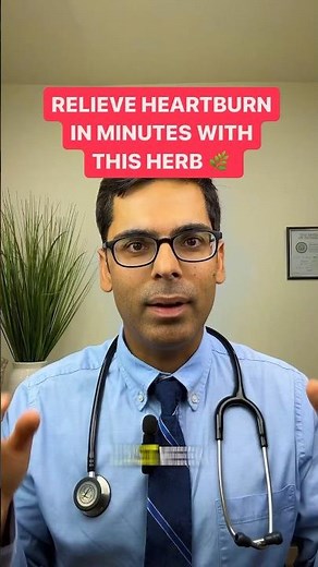 Doctor Reveals A Herb To Relieve Heartburn In Minutes 🚀
