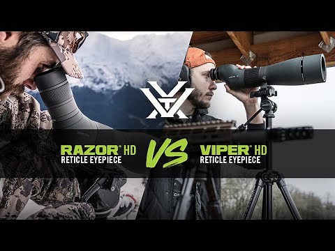 Razor® HD Reticle Eyepiece VS Viper® HD Reticle Eyepiece
