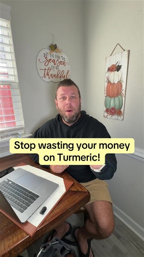 💊 99% of people take turmeric wrong… and wonder why nothing changes. This one hits different 👀 👇🏻 #supplement #turmeric Supplement stack Turmeric hack Daily wellness
