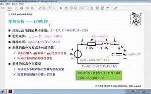 MATLAB教学视频：MATLAB实现连续系统的状态空间分析