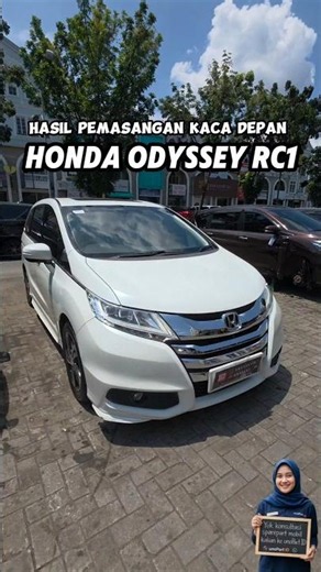 The Best Car Glass Solution in Gading Serpong | Honda Odyssey RC1 Windshield Installation Results...