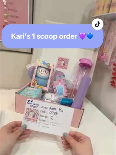 Kari, I could not find your tag, so sorry! Thank you for joining the #scoopsquad. We hope you enjoy your order. We appreciate you, friend. #goodvibes #uniscoops #scoopasmr #giftidea