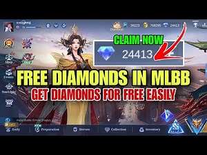 FREE DIAMONDS IN MLBB TUTORIAL💙HOW TO GET DIAMONDS FOR FREE EASILY 👌 ALEXIS TRICK MLBB