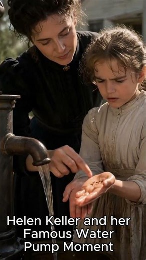 Preview of biography of Helen Keller: Water Pump Moment: How Helen Keller Found Her Way to the World