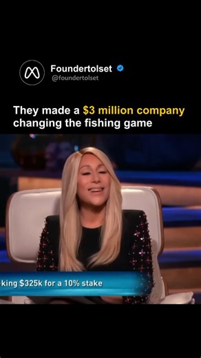 business on Instagram: "Animated Lure, a rechargeable robotic fishing lure designed to mimic the lifelike swimming patterns of real fish. Seeking a $325,000 investment for 10% equity, they aimed to enhance their product’s market presence. At the time of their pitch, Animated Lure had achieved $247,000 in sales for the year 2020, operating without any debt. Kevin O’Leary, intrigued by the product’s potential, extended two offers. The entrepreneurs accepted his first proposal: $325,000 for 10% equ