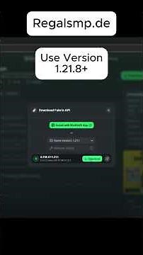 How to use Simple Voice chat , Regalsmp.de Survivial Minecraft server 1.21.8+ #minecraft