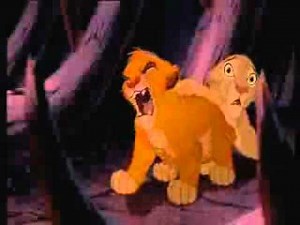 Simba Roars At The Queen