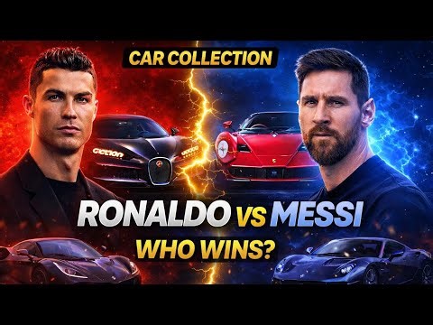 Ronaldo vs Messi: Who Has The Craziest Car Collection? 🏎️💰