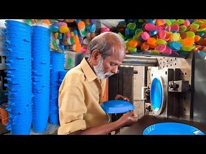 Plastic Household Items Making | Different Types Of Daily Used Plastic Products Manufacturing Unit.