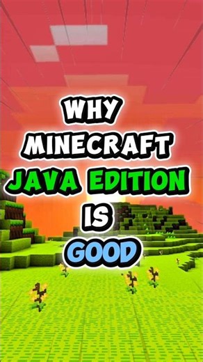 ☠️“This is Why Java Edition is the BEST 💎🔥” Good 😊#shorts #subscribe #viral #minecraft