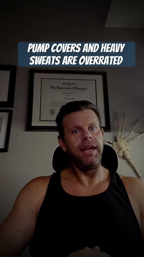 Stop wearing heavy sweats and pumps covers!!