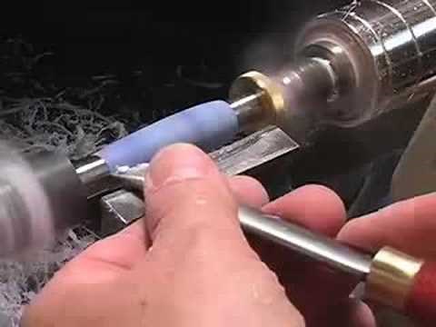 Barry Gross's techniques for turning an acrylic pen: Part 2