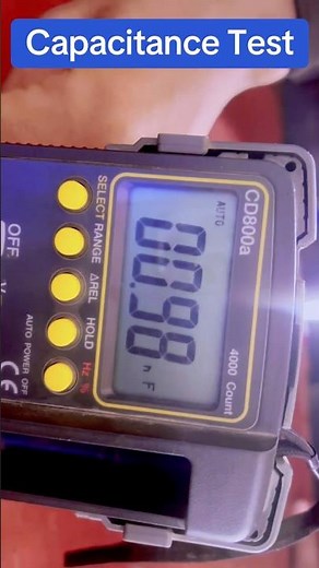 How to Measure Capacitance with a Multimeter | Easy Capacitance Test Tutorial