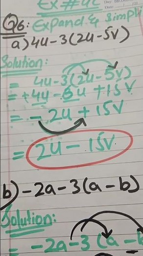 Expand and Simplify Algebraic Expressions Step-by-Step | Basic Algebra Tutorial