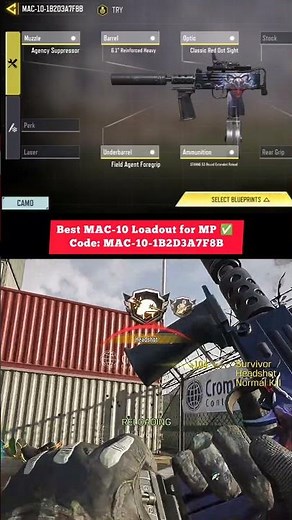 Best MAC-10 🔥 Gunsmith for MP ✅ 2026 | Best SMG Attachments & Loadout | COD Mobile