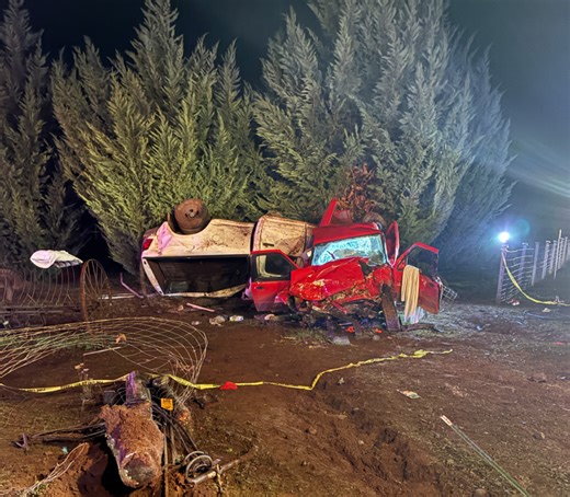Teen driver dead, 3 injured after crash near Lebanon
