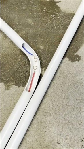 Smart PVC Conduit Trick Makes Pulling Electrical Wires Way Easier