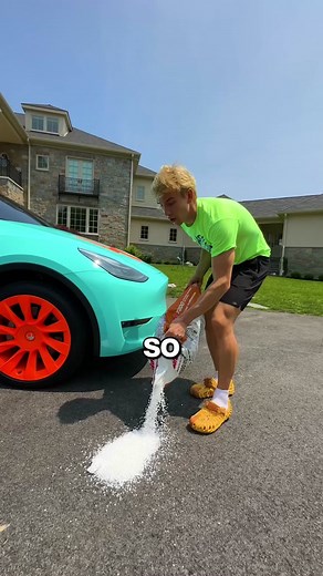 did you know…Tesla VS Shaving Cream?! #tesla #Teslahack | stephen sharer