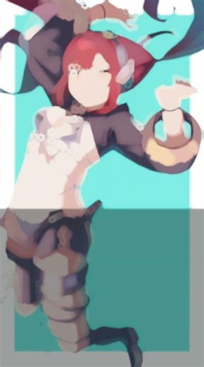 【#イラストメイキング 】skebリクエストありがとうございました！ #skeb #イラスト #pso2 #女の子