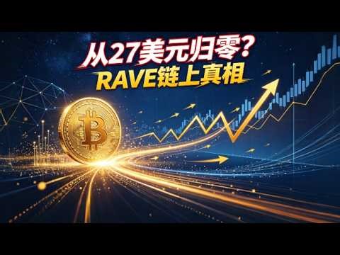 RAVE代币暴跌89%内幕全解密持仓90%的RAVE是骗局吗从27美元归零？RAVE链上真相