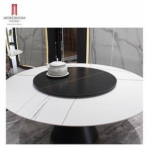 [Hot Item] Sintered Stone White Dining Table Set Furniture Table