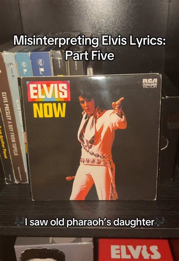 Tee hee. #elvis #elvispresley #edit #cd #collection