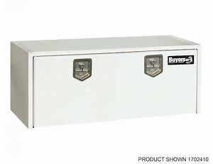 Buyers Products Truck or Trailer Underbody Tool Box - 12 cu ft - White Steel Buyers Products Underbo