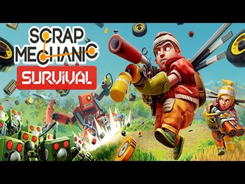 Scrap Mechanic No Wheels. P37. Two farm bots attacked my farm at once!