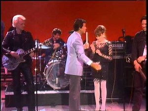 Dick Clark interviews X - American Bandstand 1985