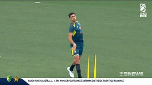 Australia will have to wait to really assess where they are in world Twenty 20 cricket.. their first match against Pakistan abandoned due to the rain. #9News | http://9News.com.au | 9 News Sydney