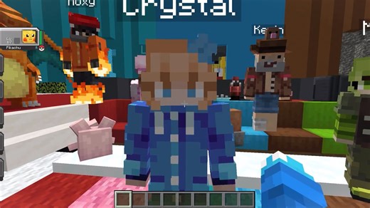 Having a POKEMON SLEEP OVER in Minecraft! #OMZ #new #viral #video #minecraft #gaming | Omz Gaming