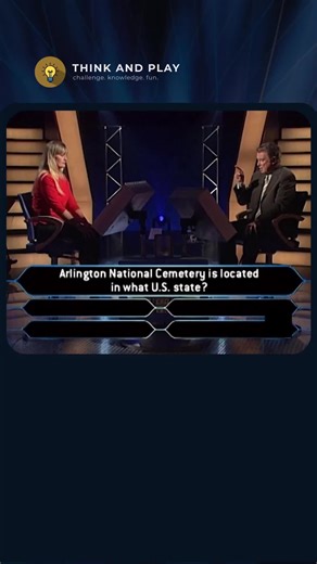 Where Is Arlington National Cemetery REALLY Located?🇺🇸 #millionaire #tvshow #quizshow #quizchallenge #usaquiz