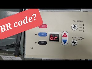 Troubleshooting BR code on ptac